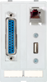 MODLINK MSDD SUB-D25 F/M+RJ45+USB-A Moduł złącza danych
