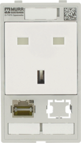 MODLINK MSDD Wielka Brytania+RJ45+zaślepka Moduł gniazda sieciowego/złącza danych