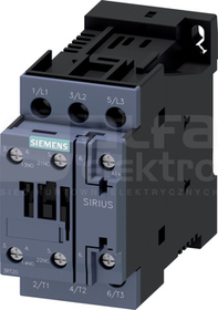SIRIUS 25A 11kW 24VDC 1NO+1NC Stycznik 3P