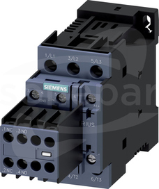 SIRIUS 9A 4kW 24VDC 2NO+2NC Stycznik 3P