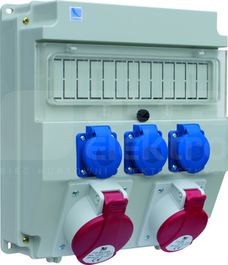 R-BOX 320R 32A/5P 16A/5P 3xGS 13S Rozdzielnica z tworzywa