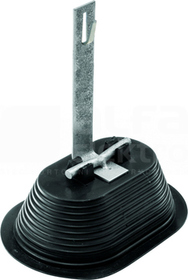 B=200mm Uchwyt betonowy w tworzywa z nadstawką