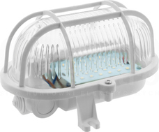 OWAL LED 4W/840 350lm IP44 Oprawa LED z siatką plastikową