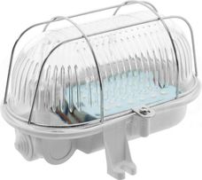OWAL LED 4W/865 350lm IP44 Oprawa LED z siatką metalową
