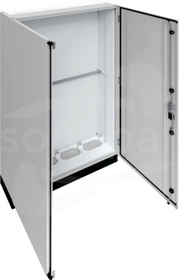 UNIVERS 1050x1850x275+cokół 100mm IP55/II Rozdzielnica stojąca metalowa