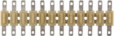 MF 2/12 2x2,8 Listwa zaciskowa