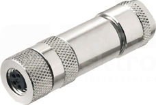 SAIBM-M8-4P-(IF) Wtyk żeński prosty