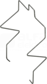 DRW/DRH CLIP M Klips zabezpieczający przekaźnik