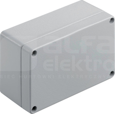 K21 RAL7001 80x125x57mm Skrzynka aluminiowa