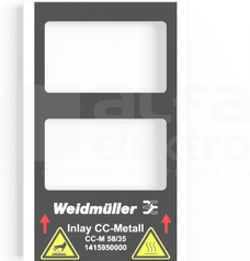 INLAY CC-M 58/35 Oznacznik