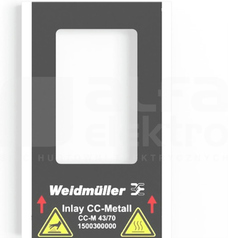 INLAY CC-M 43/70 Oznacznik