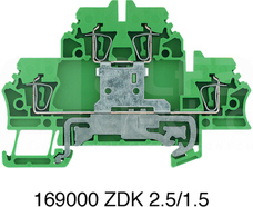 ZDK 2,5 PE Złączka sprężynowa