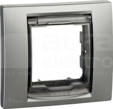 UNICA TOP IP44 aluminium Ramka 1-krotna