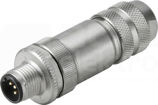 SAISM 5/8S M12 5P B-COD Wtyk męski prosty