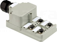 SAI-4-M 5P M12 1:1 Koncentrator