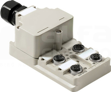 SAI-4-M 5P M12 ZF Rozdzielacz