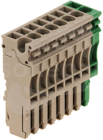 ZP 2.5/1AN/8 GN/BE Wtyczka