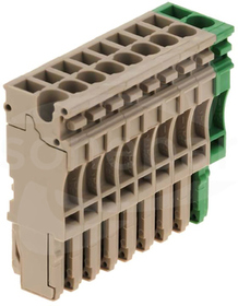 ZP 2.5/1AN/9 GN/BE Wtyczka