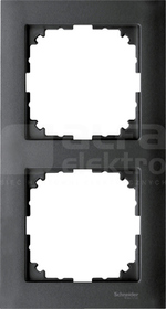 MERTEN M-PURE antracyt Ramka 2-krotna