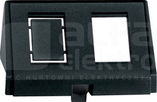 MERTEN Modular Jack kat. 5 czarny Wkład wtykowy