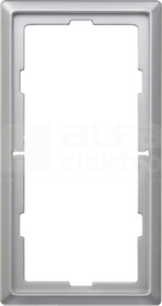 MERTEN ARTEC aluminium Ramka 2-krotna b/przegr.
