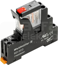 DRIKIT 230VAC 2CO LD/PB Przekaźnik