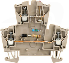 WDK 2.5 LD/RT 1D 2R 230 Blok zaciskowy