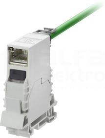IE-TO-RJ45-FJ-P Gniazdo na szynę DIN