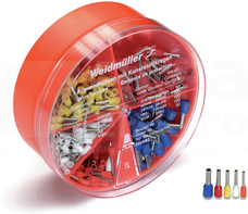0,5/0,75/1,0/1,5/2,5mm2 Tulejka izolowana zestaw