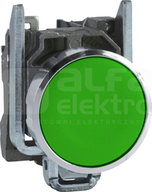 XB4BA31 N/O ZIELONY GUZIK KR PRZYCISK Z SAMO.POWROTEM