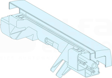 Wspornik pojedynczy RAL9001 IP55 PRISMA