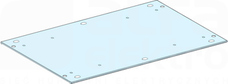 PRISMASET 800x400mm IP30 Pokrywa pełna