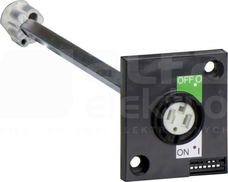 INS40-160 CZARNY BOCZNY NAPĘD OBROTOWY PRZEDŁUŻONY