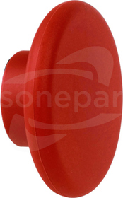  9001K93R 57 mm czerowny otwór 30mm Przycisk grzybkowy