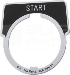 9001KN201 ETYKIETA START