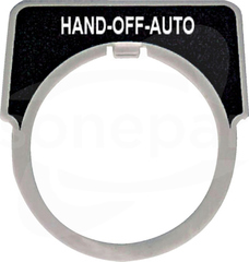 9001KN260 30mm T K oznakowana HAND/OFF/AUTO Legenda docisku