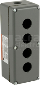 9001KY4 4 otwory aluminium Obudowa