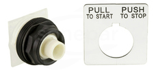 9001SKR9 Bez pokrętła 30 mm Operator push pull