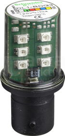 DL1BDG3*ZIELONA DIODA LED TRZONEK BA 15D 120