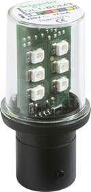 DL1BDM3*ZIELONA DIODA LED TRZONEK BA 15D 230