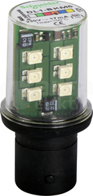DL1BKM5 230VAC pomarańcz LED MIGAJĄCY TRZONEK BA15D