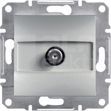 ASFORA 1dB aluminium Gniazdo SAT końcowe bez ramki