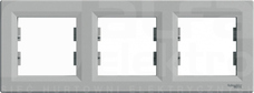 ASFORA aluminium Ramka 3-krotna pozioma
