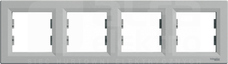 ASFORA aluminium Ramka 4-krotna pozioma