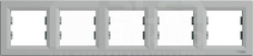ASFORA aluminium Ramka 5-krotna pozioma