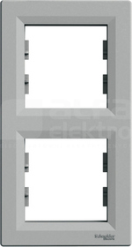 ASFORA aluminium Ramka 2-krotna pionowa