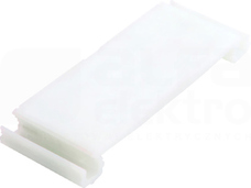 ULTRA 21x12mm ABS biały Uchwyt do kabla