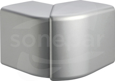 Optiline 45 ISM10352 PC/ABS - aluminium Łącznik narożny wewnętrzny