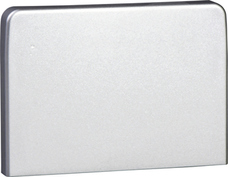 Optiline 45 ISM10354 Końcowa PC ABS aluminium Zaślepka