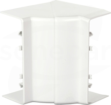 ISM10301P 140 x 55mm - PC/ABS - biel polarna Łącznik narożny wewnętrzny